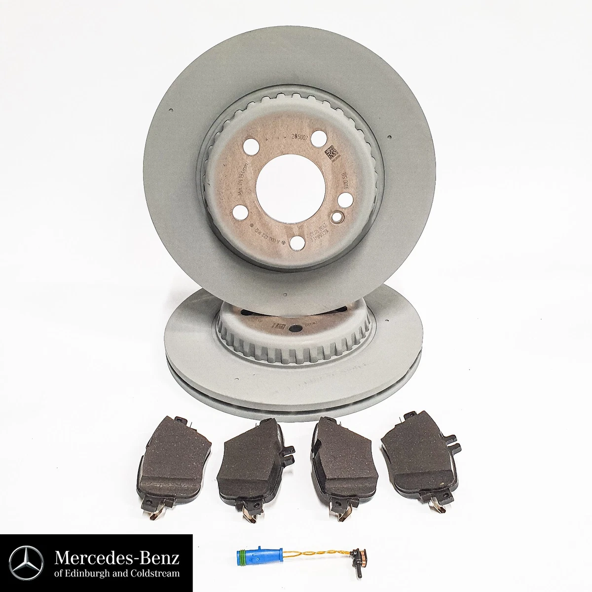 Genuine mercedes brake discs hotsell
