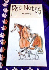 MUSTANG HORSE NOTE CARDS