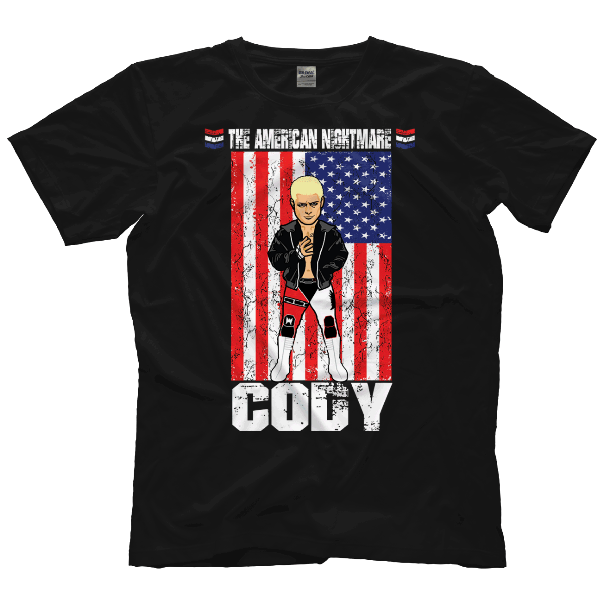 Cody Rhodes NERDS Clothing American Nightmare T-Shirt
