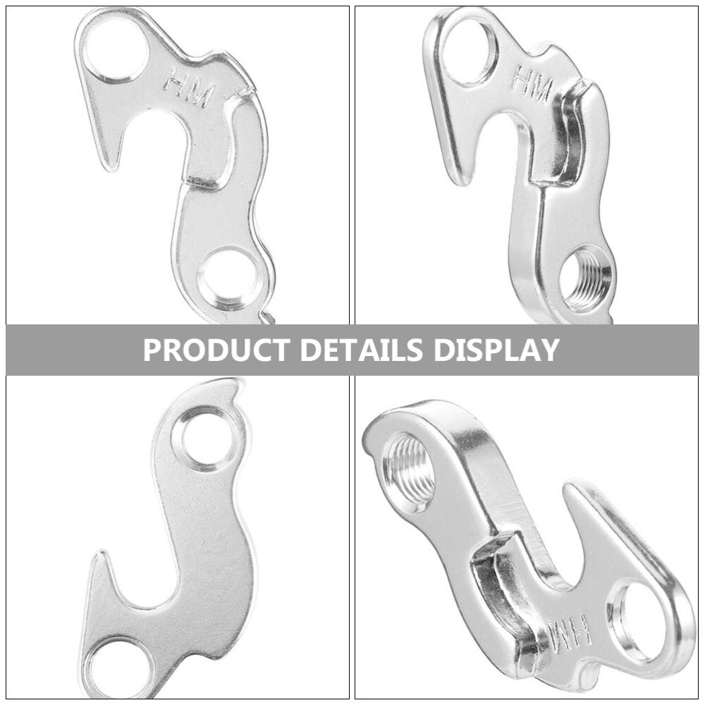  2 Pcs Bicycle Tail Hook Derailleur Extension Hanger Adapter Helmet for Kids