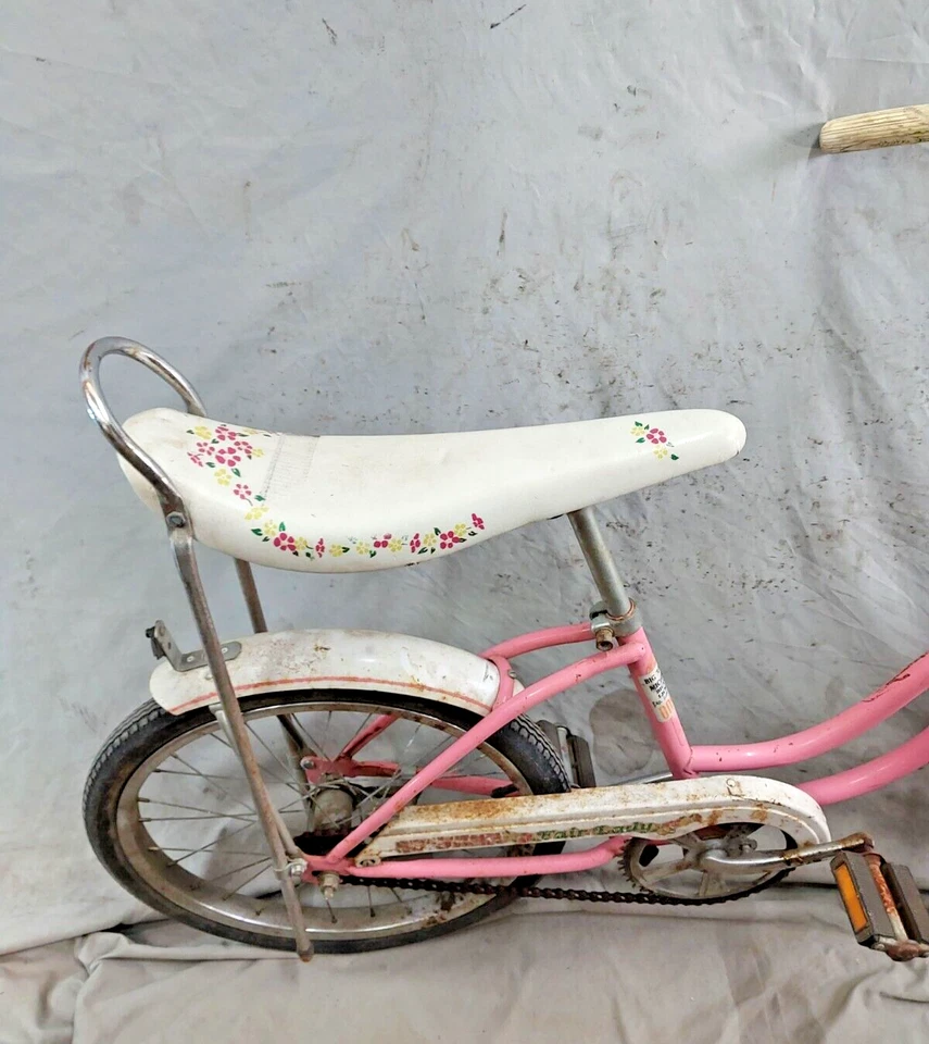 1983 Schwinn Fair Lady 20" Kids Bike SS Single Fenders Steel Banana USA Shipper! - Image 3 of 4