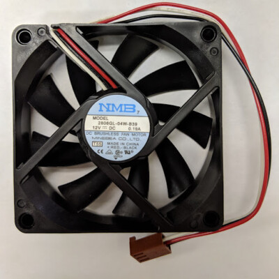 Cooler Master NMB 2806GL-04W-B39 70mm x 15mm 3-Pin Computer CPU Cooling Fan 