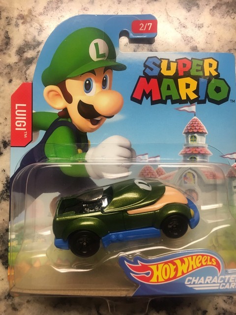 hot wheels luigi car
