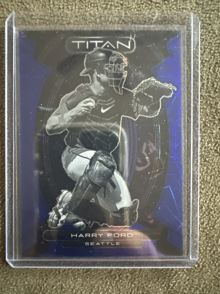 2023 Panini Chronicles #10 Harry Ford Titan Blue Lazer /99 - Image 3 of 3