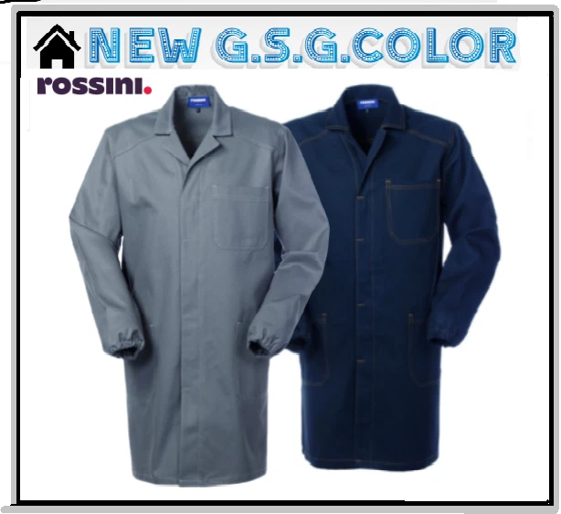 SERIOPLUS + ROSSINI Camice SERIO PLUS+ da Lavoro Meccanico Officina Elastico ai Polsi A60109