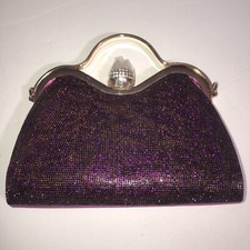 Top Handle Pink Rhinestone Evening Bag Prom Formal Wedding With Strap