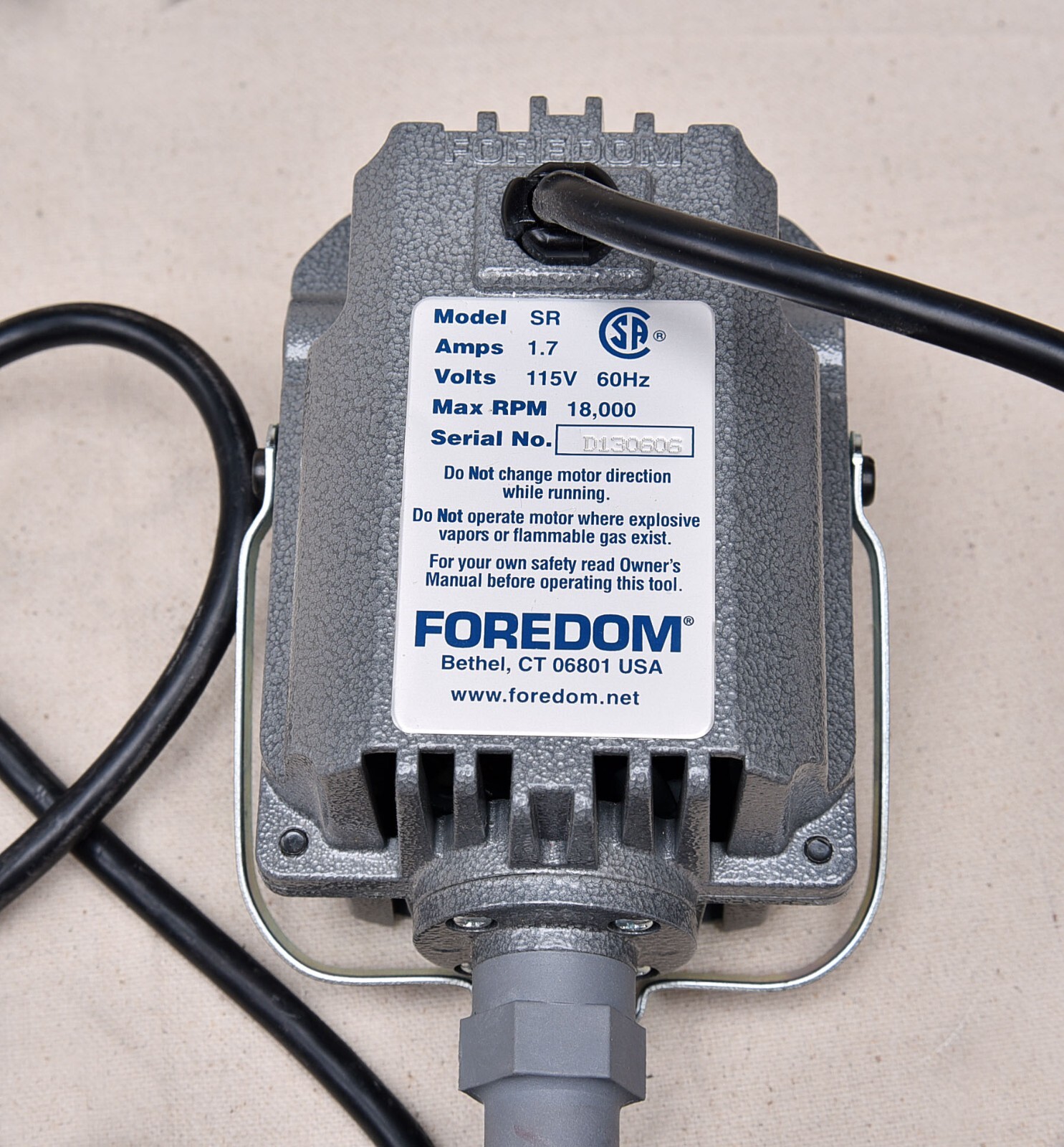 Foredom SR Flex Shaft Rotary Tool Kit w/Foot Pedal eBay