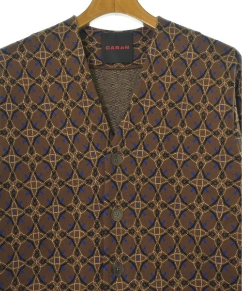 CABaN Cardigans BrownxBlackxBlue(Patterned) S 220… - image 7