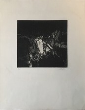 Rare Eau Forte 1960 de André Marfaing tirée A 10 Exemplaires