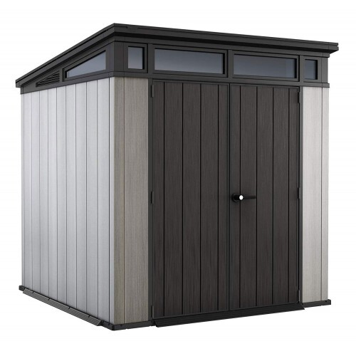 Casetta Keter Artisan 214x218 Addossata con Pavimento Interno