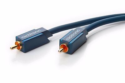 7,50m Clicktronic Casual Audio Video Digital Koax Cinch RCA Kabel 7,5m 
