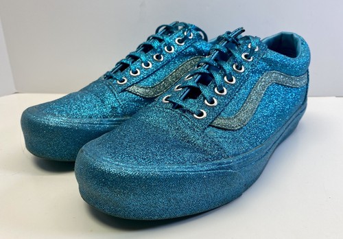 glitter vans mens