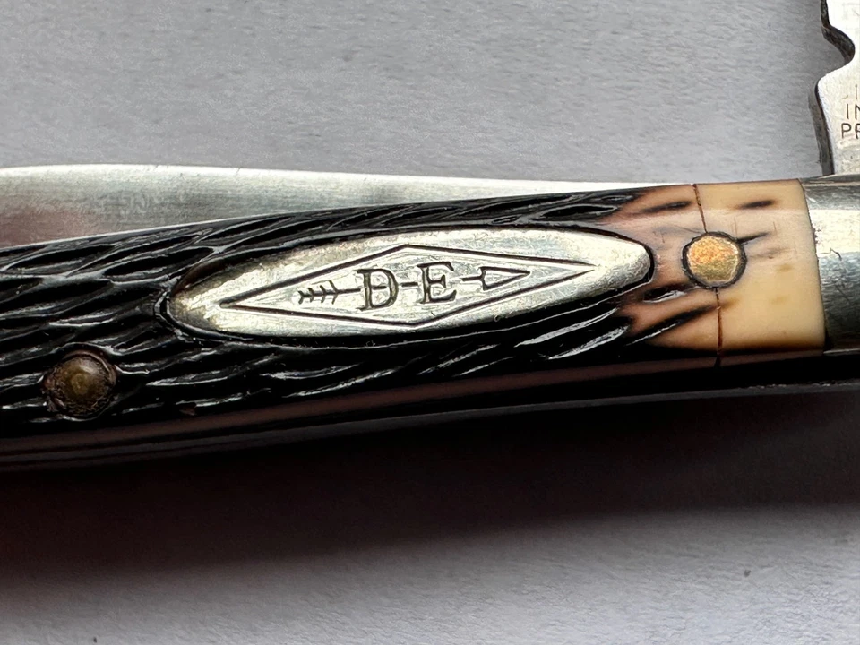 Navaja Imperial EE. UU. 3 Hojas Borde Diamante 363 Usada Pero Bonita Foto 4 de 4