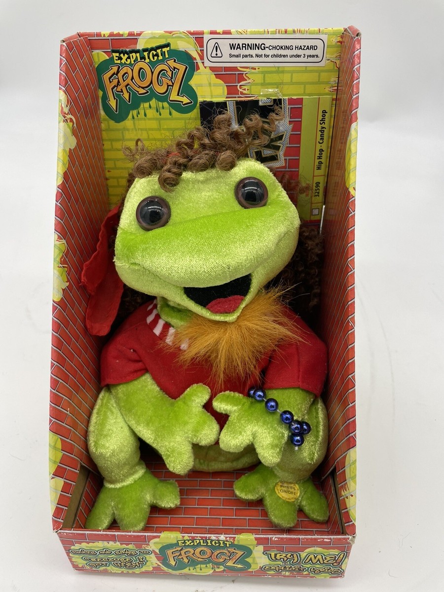 Gemmy explicit Frogz Because I Got High RARE | eBay