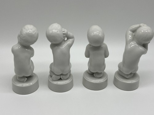 "The Four Aches" Babies by Svend Lindhart Bing & Grondahl B&G Royal Copenhagen - Picture 3 of 9