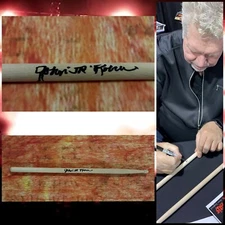 GFA Michael Jacksons Drummer * JOHN JR ROBINSON * Signed Drumstick PROOF J7 COA