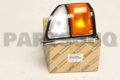 8151060540 Genuine Toyota LAMP ASSY, FRONT TURN SIGNAL, RH 81510