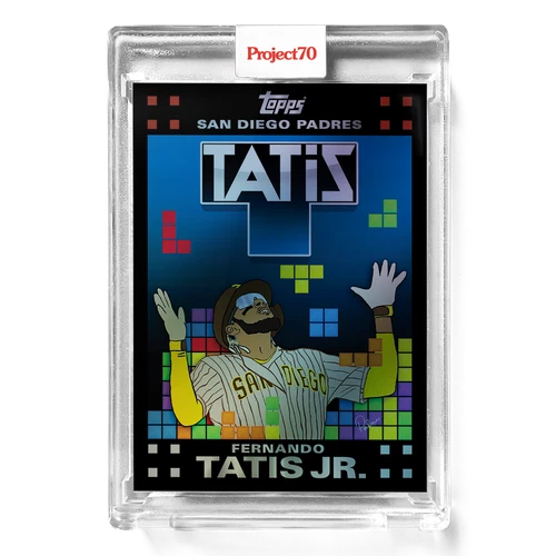 2021 TOPPS PROJECT70 #632 Fernando Tatis Jr. by Brittney Palmer Rnbow Foil 26/70