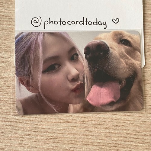 BLACKPINK THE ALBUM POB PRE-ORDER KTOWN4U OFFICIAL PHOTOCARD IDOL KPOP BLINK PC - Picture 11 of 19
