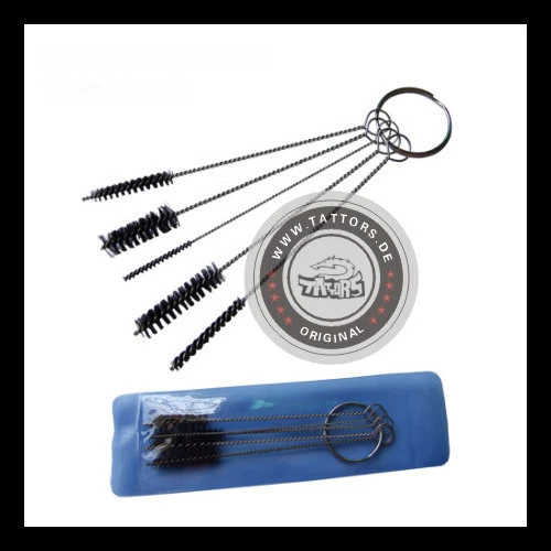 TATTORS Tattoo Brush Set Tips Cleaning for Tattoo Tips/Grips/Pipes NEW BRANDS