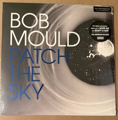 BOB MOULD PATCH THE SKY LP With BAND SIGNED ART PRINT EXCLUSIVE Vinyl