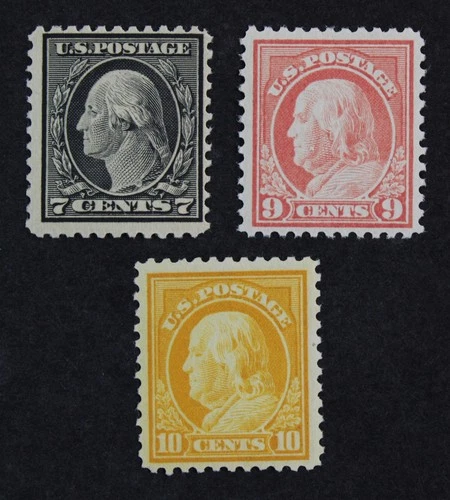 CKStamps: US Stamps Collection Scott#507 509 510 Mint NH OG