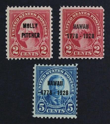 CKStamps: US Stamps Collection Scott#646-648 Mint NH OG
