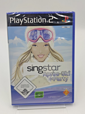  Videospiel Videogame Karaoke Sony Playstation 2 PS2 Singstar Après-Ski Party 
