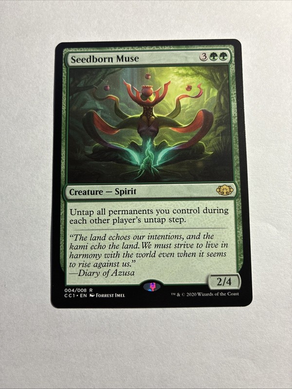 Seedborn Muse - Commander Collection: Green MTG Plus Bonus Rare!!!