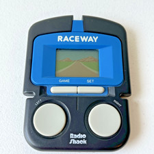 Radio Shack LCD Raceway Handheld Electronic Game (Pair) with Manual — listing 2