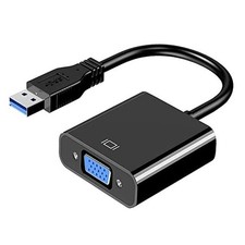 USB to VGA Adapter for Monitor, VGA to USB 3.0/2.0 Converter 1080P Multi