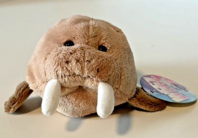 RI 5'' Weez Walrus Bean Bag Plush by Adventure Planet - NWT