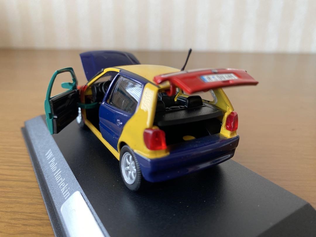 Volkswagen VW Polo Harlekin Minicar with Case Boxed Diecast