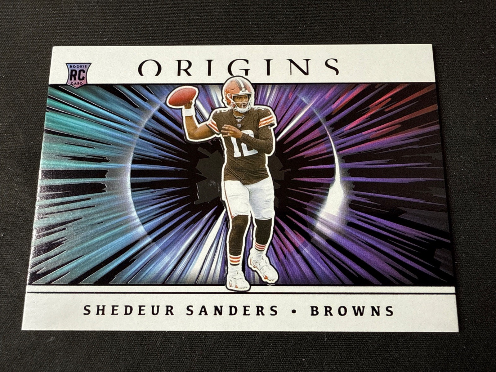 2025 Origins Shedeur Sanders Big Bang #13 SSP Case Hit