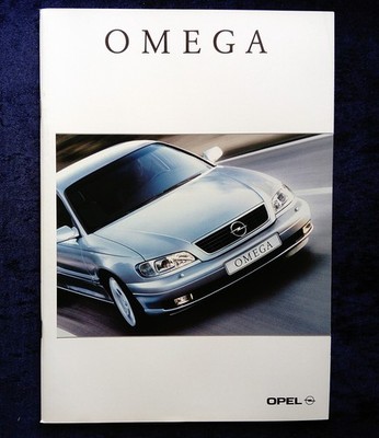 Opel Omega B Prospekt 8.2001   Modelle: Elegance, Sport, Excecutive