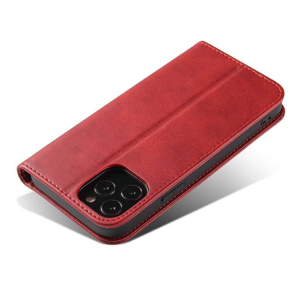 Étui pour iPhone 15 Pro rouge anti-rayure protégeant écran et objectif