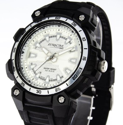 Q&Q by Citizen Herrenuhr DG18J003Y Leuchtzeiger Leuchtindexe 10ATM ohne Box