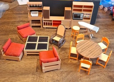 Tomy smaller s　ドールハウスミニチュア家具日本製 Vintage 1970s TOMY Smaller Homes Doll House Furniture Bedroom