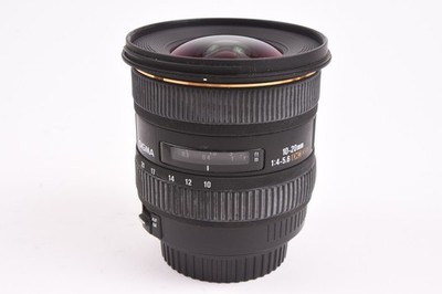 Sigma DC 10-20mm f/4-5.6 HSM Wide Angle Zoom Camera Lens For Canon EF #T-04529