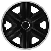 "Radkappen Rad Zierblende Auto Radkappe 4× NRM Fast Lux, 15\" Silber"