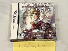 Radiant Historia Launch Edition w/CD (Nintendo DS) NEW SEALED, NEAR-MINT, RARE!