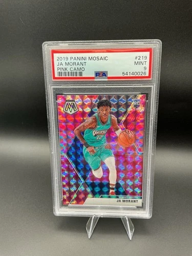 2019-20 Panini Mosaic - Rookies Ja Morant #219 Pink Camo Prizm (RC)