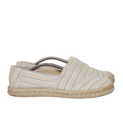 Toms, Espadrilles, Größe: 40, Beige/Blau/Weiß, Damen #Mlp