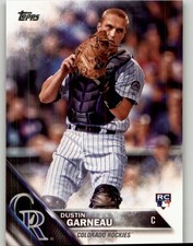 2016 Topps Dustin Garneau Rookie #51 RC Colorado Rockies