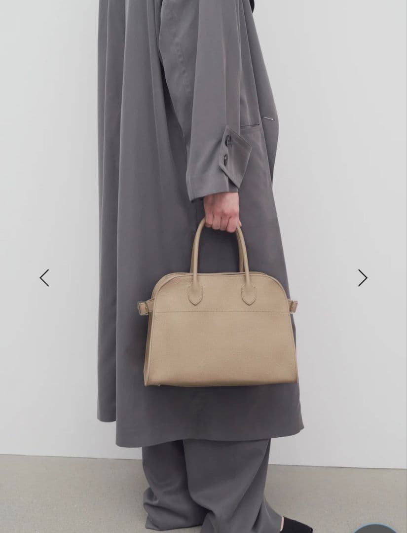 THE ROW Soft Margaux 12 Dark Taupe