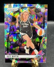 KATE MARTIN 2024 Panini WNBA Prizm SILVER ICE RC Aces #126