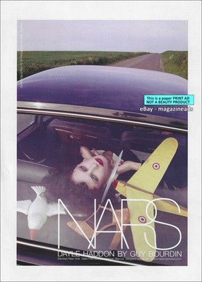NARS Cosmetics 1-Page PRINT AD Spring 2007 DAYLE HADDON Guy Bourdin