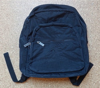 Camel Active Rucksack Schwarz NEUWERTIG Laptopfach NP 86 