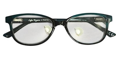 Sofia Vergara x Foster Grant Women's Alicia Teal Reading Glasses +3.50