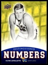 2013 Upper Deck University of Kansas #DN-2 Clyde Lovellette Distinguished #